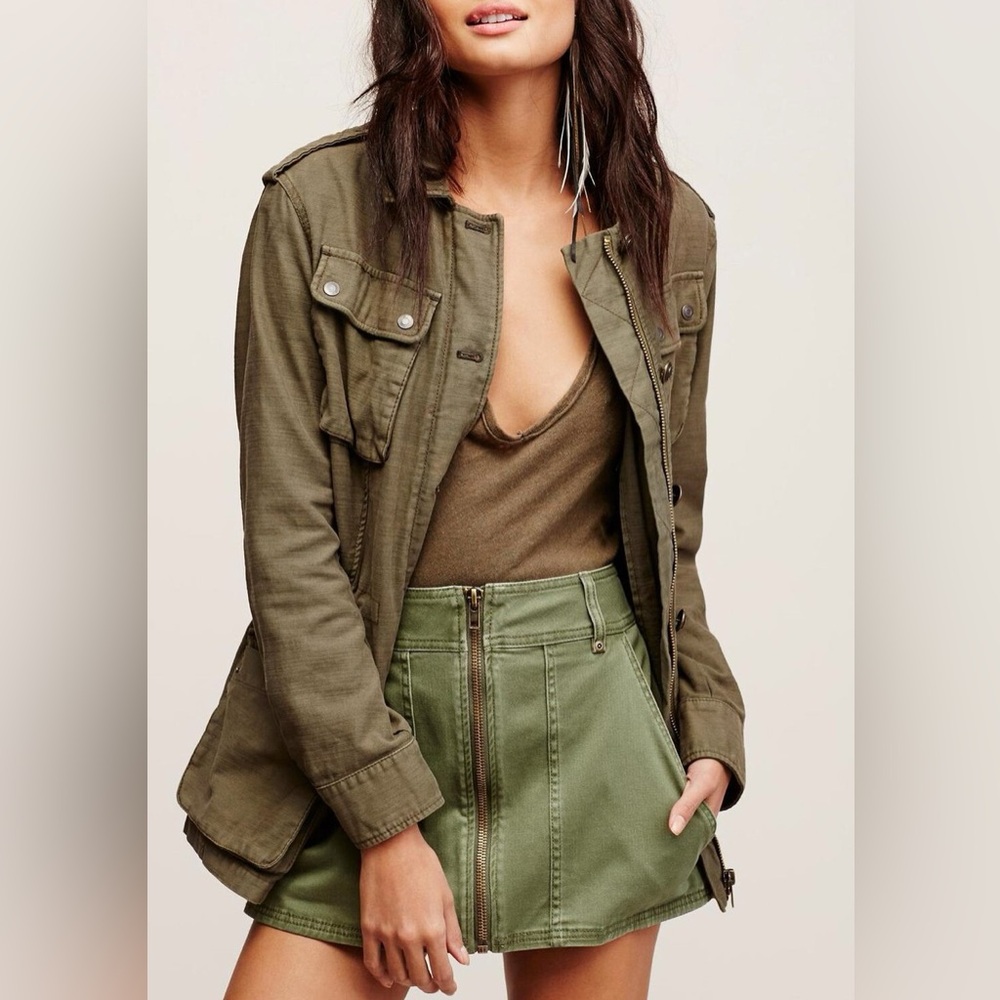 Free People Too Cool Mini Skirt